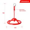 Gardtech Rope Swing Toys;   Swing Spinning Wheels - Gymnastic Wheel;  Swing Wheel;  Wheel;  Summer Toys for Backyard Warrior Slackline Obstacle Course